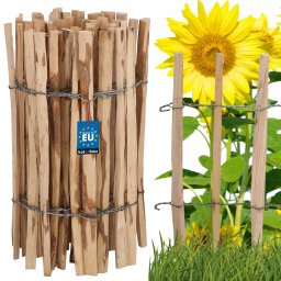 Hazel gard împrejmuire borduri palisadă ardezie 60 cm