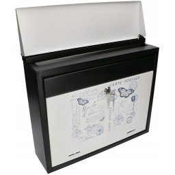Cutie poștală pentru scrisori ziare cu model carte poștală veche
