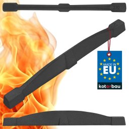 Grătar din fontă cu bare de 310 mm pentru cuptor