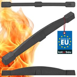 Grătar din fontă de 280 mm pentru cuptor