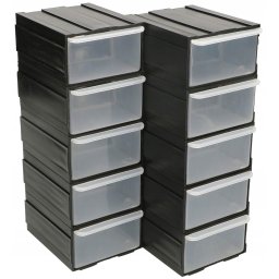 10 sertare de organizare a bancului de lucru cu sertare modulare