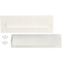 Cutie poștală pentru ușă albă - 275 mm