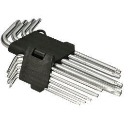 Chei allen chei stea torx cr șurubelnițe.v - 9 buc.