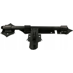 Zăvor uși poartă zăvor garaj 270 mm - Culoare neagră