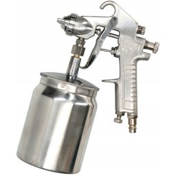 Pistol de pulverizare 1,5 mm rezervor inferior 0,6 l oțel