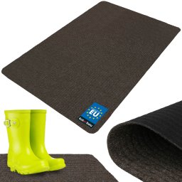 Ștergător de pantofi absorbant antiderapant covoraș covor maro 150x100 cm