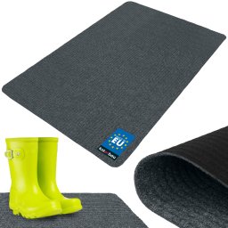 Ștergător de pantofi absorbant antiderapant covoraș covor cenușiu 150x100 cm