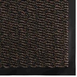 Mat de intrare pentru pantofi 60 cm maro - Culoare maro