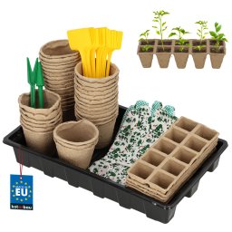 Ghivece de turbă pentru răsaduri set