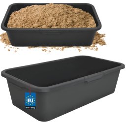 Tavă de construcție 45 l bol de mortar kalfas