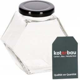 Borcan de sticlă 180 ml borcan de mirodenii miere