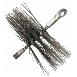 Perie de coș de fum sârmă măturător de coș de fum 125 mm