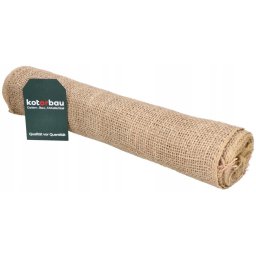 Bandă 30cm panglică de iută naturală rola 5m