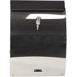 Cutie poștală neagră pentru ziare 345x250 cutie poștală din oțel