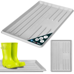 Tavă de scurgere pentru încălțăminte 60x40 cm – Culoare gri