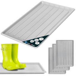 Suport pentru încălțăminte 45x30 cm set 3 buc. - Culoare gri