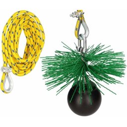 Kit de curățare a coșului de fum 150 mm 3 m