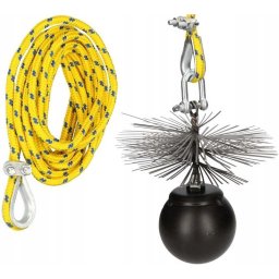 Kit de curățare a coșului de fum 175 mm 10 m