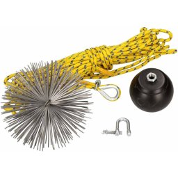 Kit de curățare a coșului de fum 250 mm 5 m