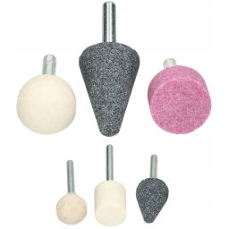 Set de pietre de polizat - 6 buc.