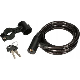 Cablu de siguranță cablu de blocare a bicicletei 150cm mâner