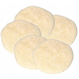 Disc de lustruire a blănii cu velcro 125mm - 5 buc.