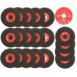 Disc de șlefuit 120 gres - 20 buc.