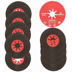 Disc de șlefuit 120 gres - 10 buc.