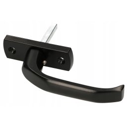 Mânere scurte ușă 125 mm ușă poartă - Culoare neagră