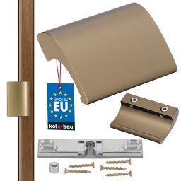 Zăvor balcoane mânere uși încuietoare paletă din aluminiu - Culoare aurie