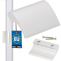 Mânere de balcon pentru ușă fereastră - Culoare argintiu anodizat