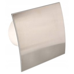 Ventilator de baie domestică fi 100mm panou argint