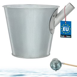 Găleată pentru apă oțel zincat 5 l