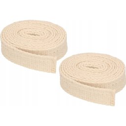 Fitil de bumbac pentru lampă cu ulei 13mm set de 2 buc.