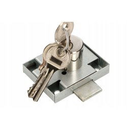 Încuietoare de mobilă pentru dulap de bar cheie argint 45x56