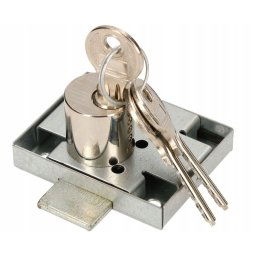 Încuietoare de mobilă stânga pentru cheie de dulap de bar 45x56mm