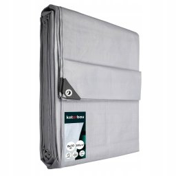 Prelată protectoare rezistentă groasă universală argintie 200 g/m2 8x10 m