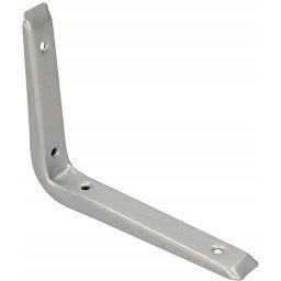 Colțar suport raft regali sub raft 120x150 mm - Culoare argintiu