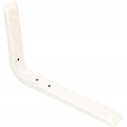 Colțar suport raft regali sub raft 140x200 mm - Culoare alb