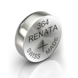 Set 10 Baterii de ceas Renata 364 / AG1 cu oxid de argint