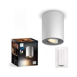 Spot LED dimabil Philips Hue PILLAR 1xGU10/4,2W/230V alb + telecomandă