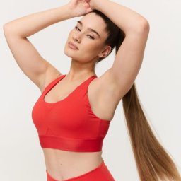 GymBeam Sutien sport Limitless Hot Red M