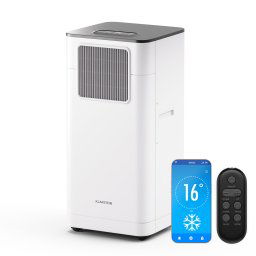Klarstein Aparat de aer condiționat Breeze Box 7K Smart PAC, mod 3 în 1, control inteligent, până la 25 m², temporizator pe 24 de ore, mobil (ACO15-BrzBx-PAC-Wh)