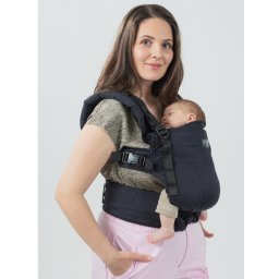 Isara The One, Noire , Marsupiu Ergonomic