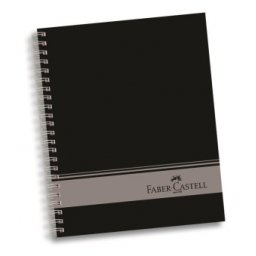 Caiet Birou Cu Spira 120 File 4 Subiecte Coperta Neagra Faber-Castell