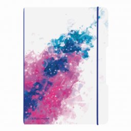 CAIET A4 PP 2X40 F DICTANDO+PATRATELE SPLASH PINK