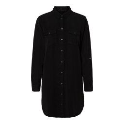 VERO MODA Rochie tip bluză 'VMSILLA' negru