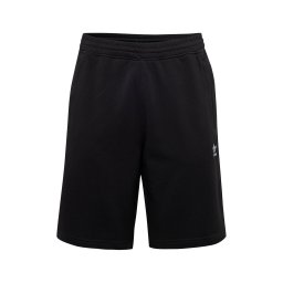 ADIDAS ORIGINALS Pantaloni 'Essentials Trefoil' negru / alb