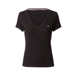 Tommy Jeans Tricou 'Essential' bleumarin / roșu / negru / alb