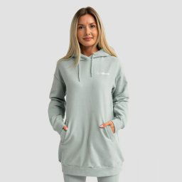 GymBeam Hanorac pentru femei Limitless Longline Eucalypt L